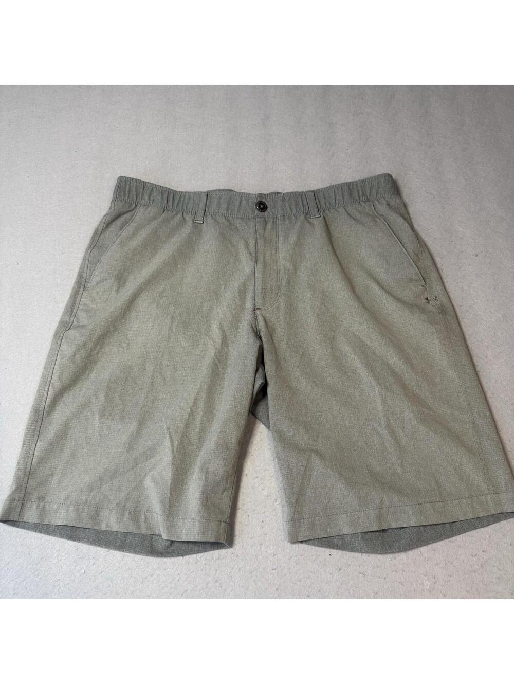 Under Armour HeatGear Golf Shorts Men’s 38 Grey Performance Stretch Casual
